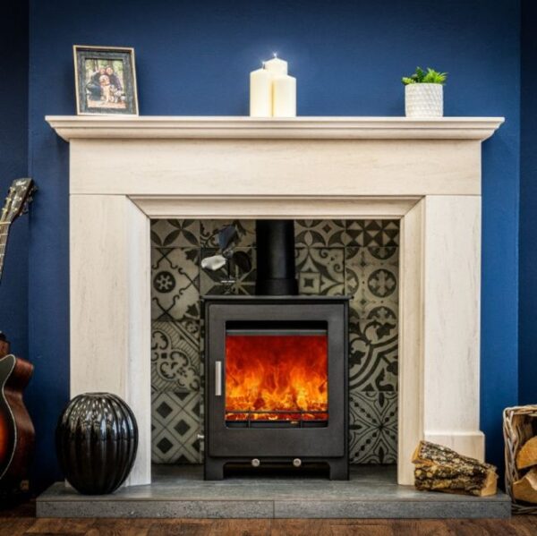 Woodford Lowry 5XL Widescreen Multifuel Stove - Image 2