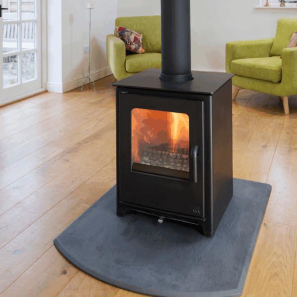 Mendip Loxton 8 SE Double Sided Woodburning Stove - Image 2