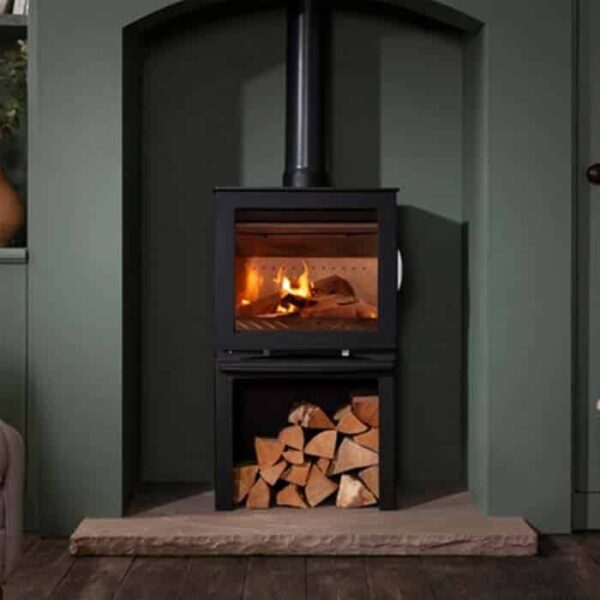 Arada M Series 5 Steel Door Widescreen Woodburning Stove - Image 5