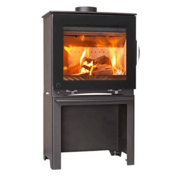 Arada M Series 5 Glass Door Widescreen Woodburning Stove - Image 4