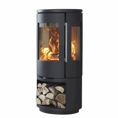Morso 7443 Woodburning Stove with Logstore Base