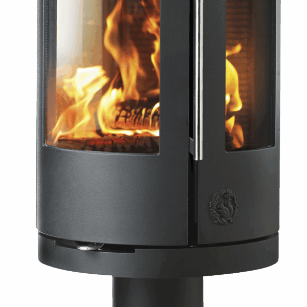 Morso 7449 Woodburning Stove with Pedestal Base - Image 3