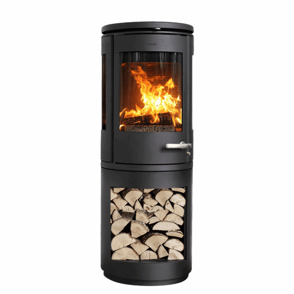 Morso 7993 Woodburning Stove with Tall Logstore Base