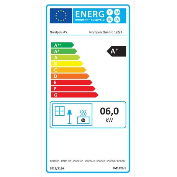 Nordpeis Quadro 2T Woodburner - Image 4