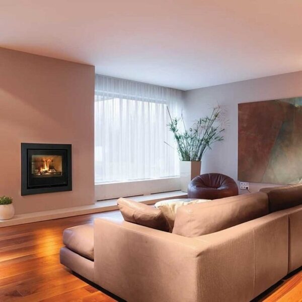 Pevex Serenity 45 Widescreen Convector Inset Multifuel Stove - Image 3