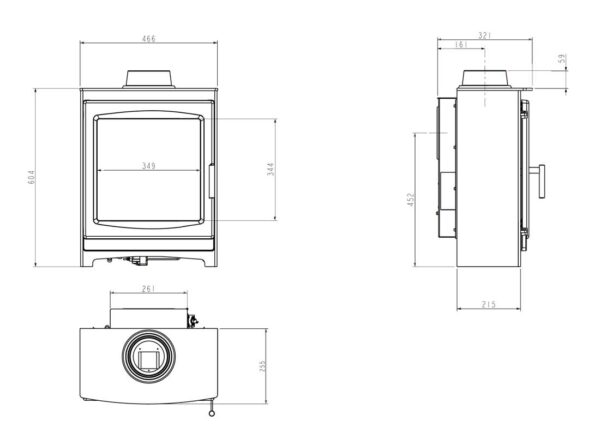 Portway Luxima Freestanding Gas Stove - Image 4