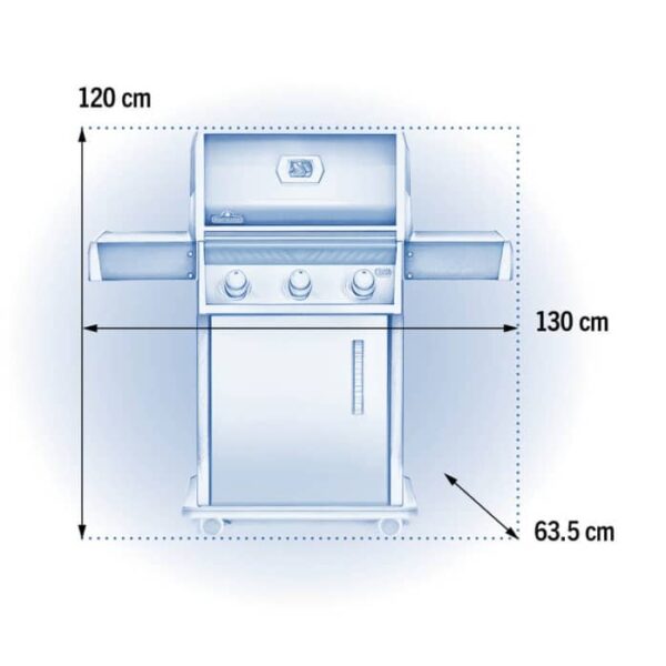 Napoleon Rogue 425 Freestanding Gas BBQ - Image 2