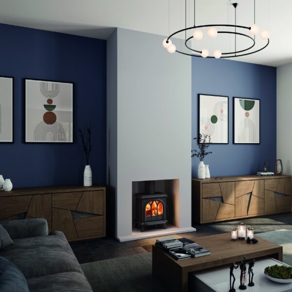 Stovax Huntingdon 20 Eco Multifuel Tracery Door - Image 4