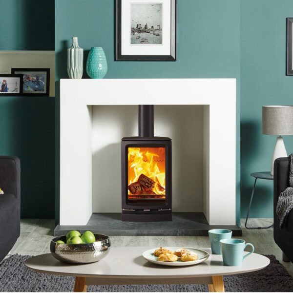 Stovax Vogue Small Tall Eco Woodburner - Image 3