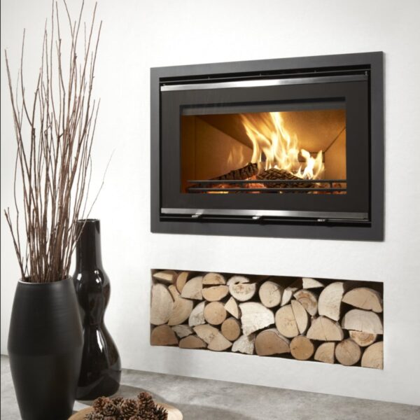 Westfire Uniq 32 SE Glass Front Woodburning Inset Stove - Image 2