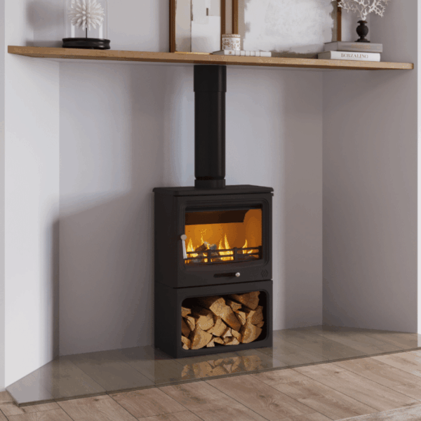 F2 Fires Vue Landscape with Logstore Multifuel Stove - Image 3