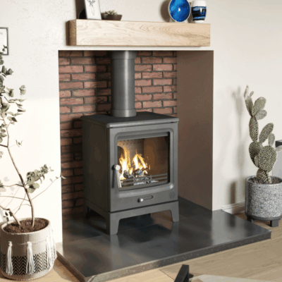 F2 Fires Vue Portrait Multifuel Stove