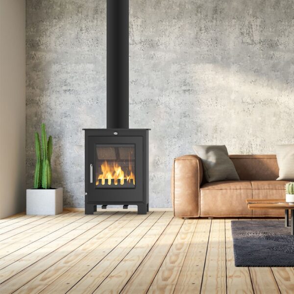 Woody 5 Multifuel Stove With Schiedel Fitting Kit - Image 3