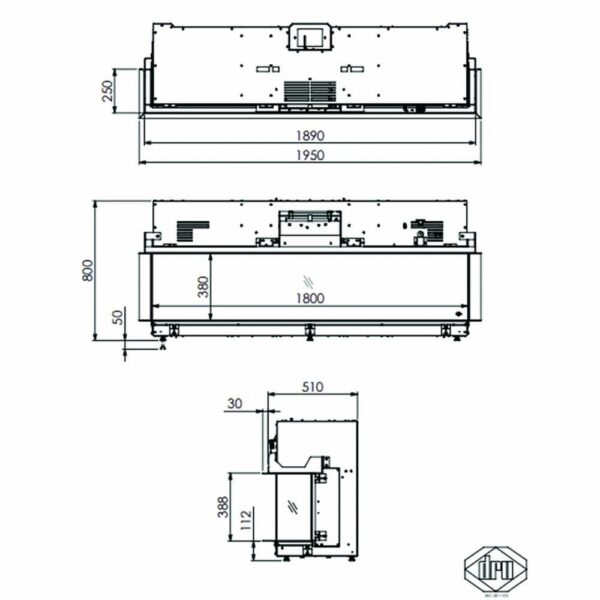 DRU Virtuo 180/3 Evolve Electric Stove - Image 4