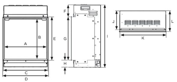 Gazco eReflex 55RW 1-2-3 Sided Electric Fire - Image 5