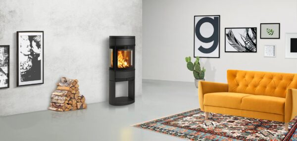 Scan 68-11 Open Base Woodburning Stove