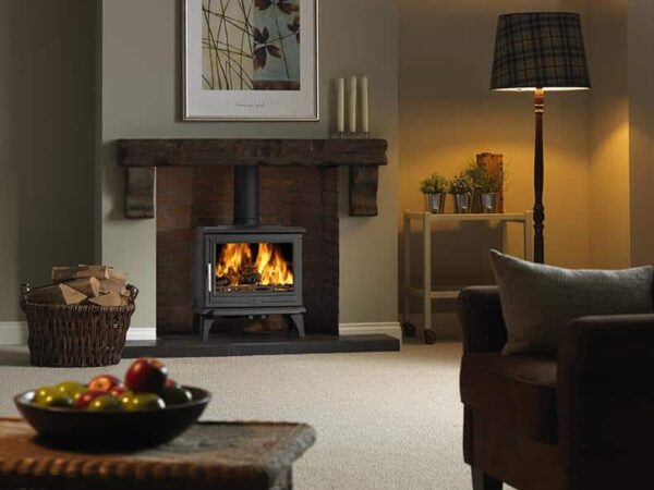 ACR Rowandale Matt Black Cast Iron Multifuel