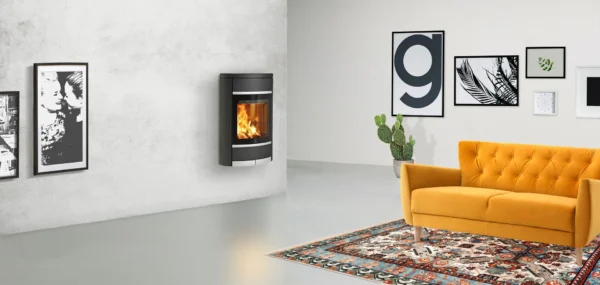 Scan 68-2 Wall Mounted Woodburning Stove