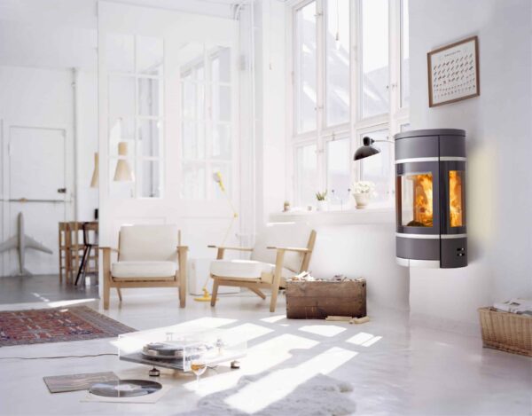 Scan 68-2 Wall Mounted Woodburning Stove - Image 3