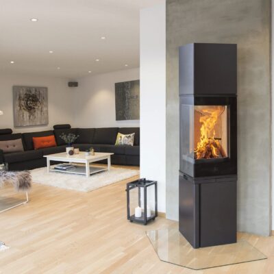 Scan 80-4 Prism Black High Woodburning Stove