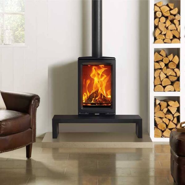 Stovax Vogue Midi Tall  Eco Woodburner - Image 4