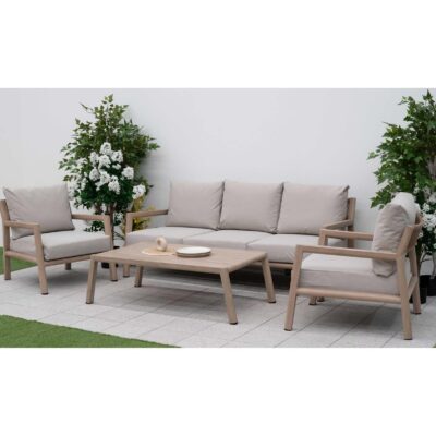 Nova Eleanor 3 Seater Sofa Set With Rectangular Coffee Table