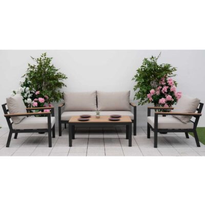 Nova Heidi 2 Seater Sofa Set With Rectangular Coffee Table
