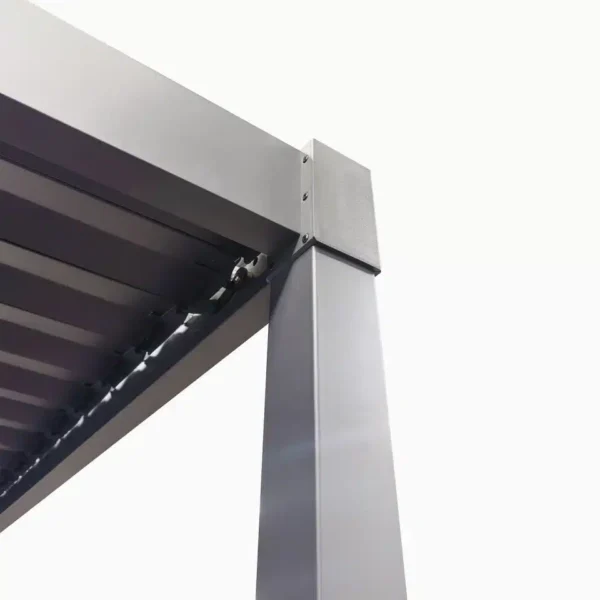 Nova Shadow Metal Pergola 3m x 2.4m Grey Pergola - Image 3
