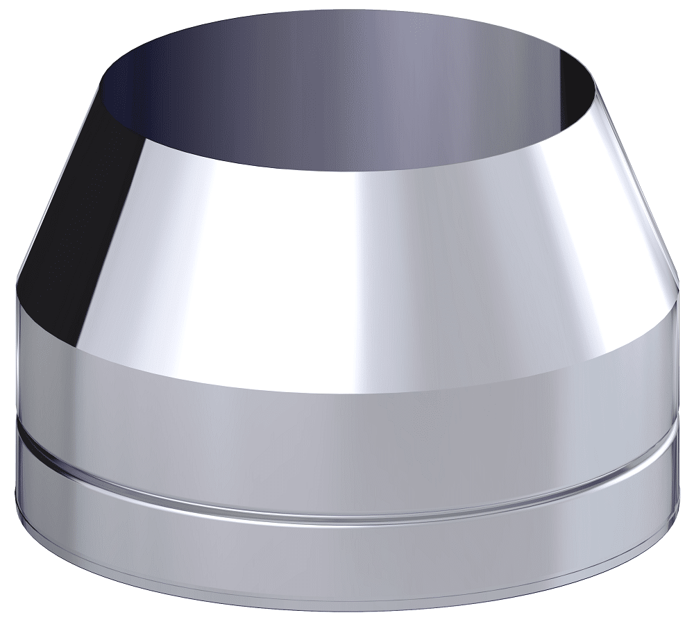 Dinak DW Design Twin Wall Open Terminal Stainless Steel