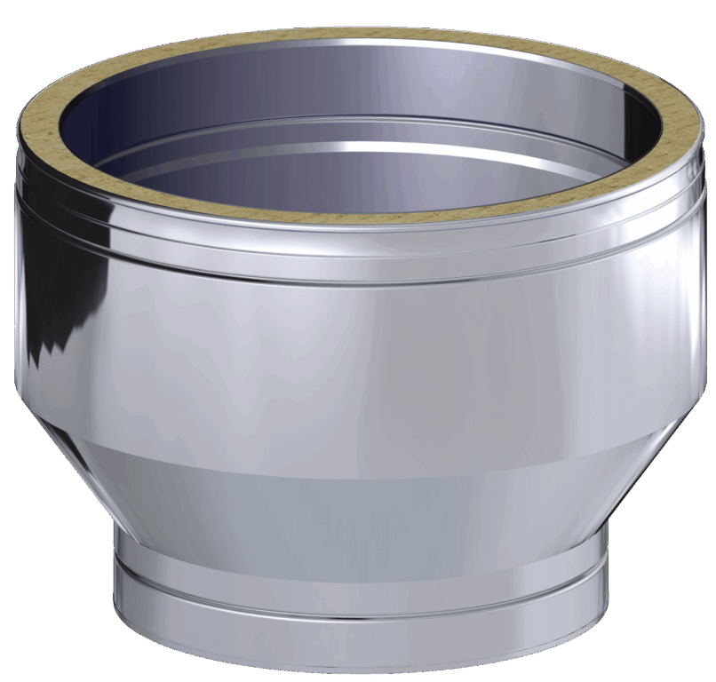 Dinak DW Design Twin Wall Reducer/Increaser Stainless Steel