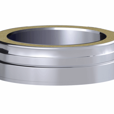 Dinak DW Design Twin Wall Flue Soot Collector Stainless Steel