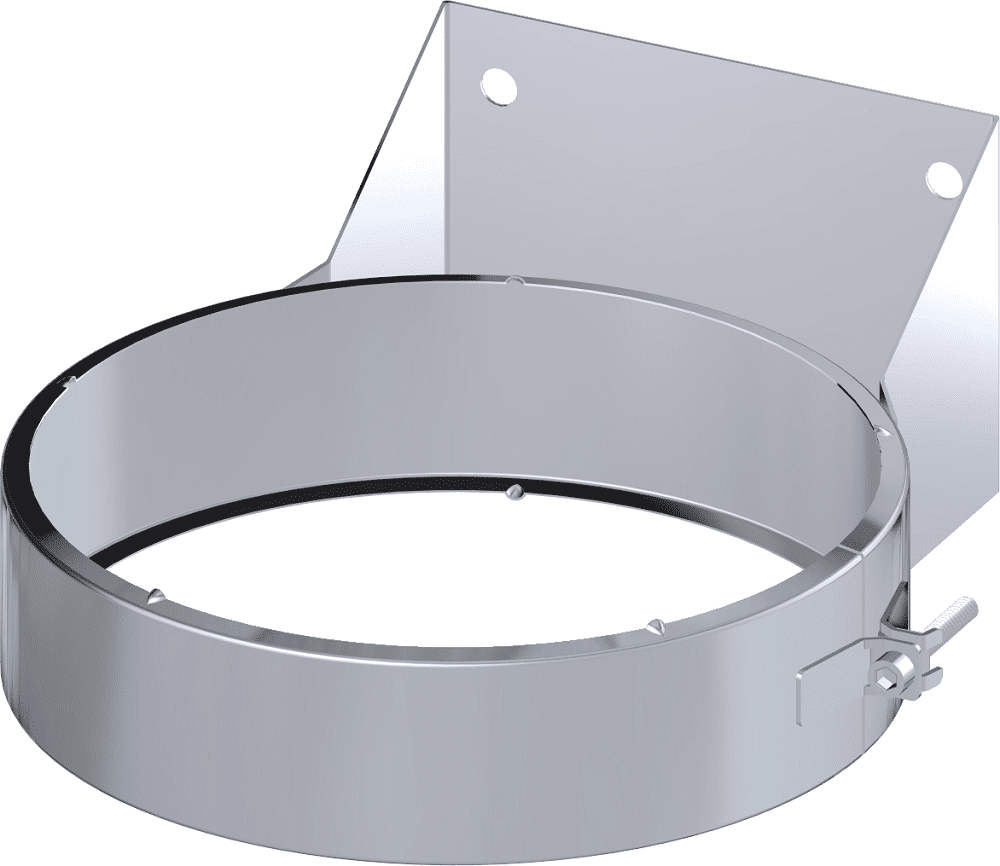 Dinak DW Design Twin Wall Wall Support Stainless Steel