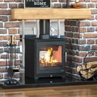 Henley Hazelwood Double Sided Freestanding Woodburning Stove