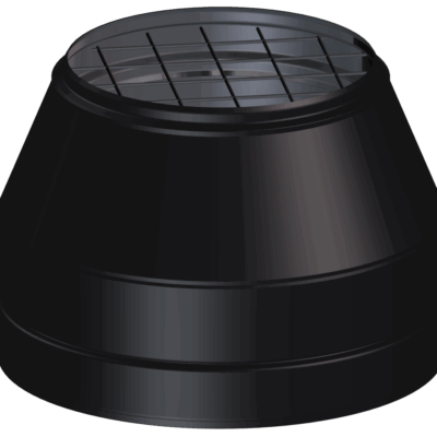 Dinak DW Design Twin Wall Open Terminal With Mesh