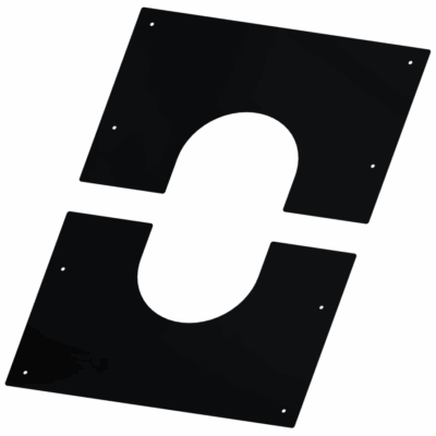 Dinak DW Design Twin Wall Square Wall Finishing Plate 0/30 Degree