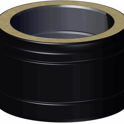 Dinak DW Design Twin Wall Flue Straight Length 95mm Back