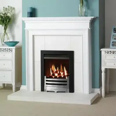 Gazco Logic HE Arts Front Natural Gas Inset Fire