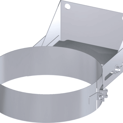 Dinak DW Design Twin Wall Adjustable Wall Support 70-120mm Stainless Steel