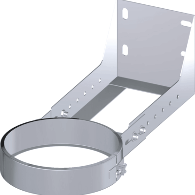 Dinak DW Design Twin Wall Cuttable Short Wall Support 100-250mm Stainless Steel