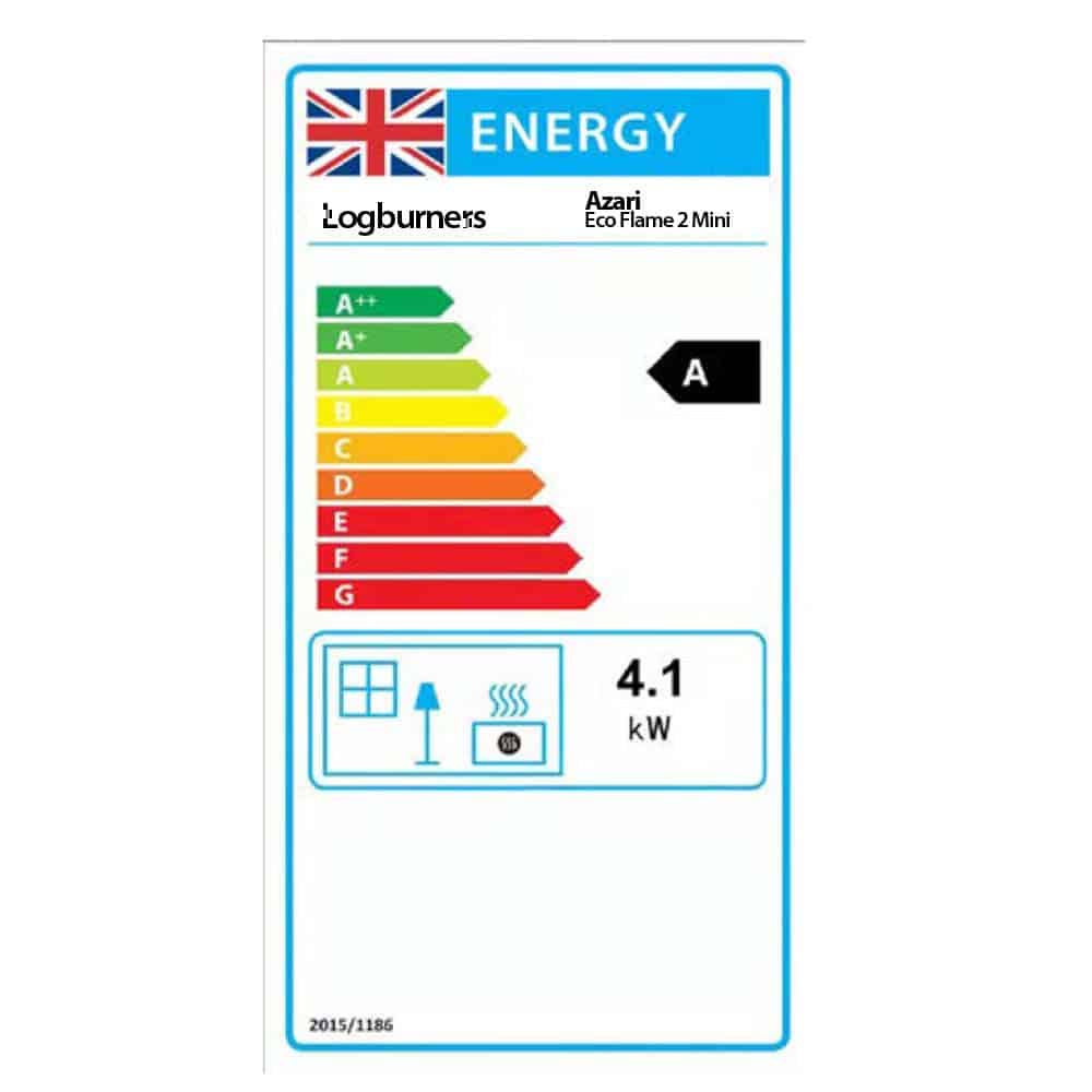 Azari Ecoflame 2 Mini Multifuel Stove With Schiedel Fitting Kit - Image 3