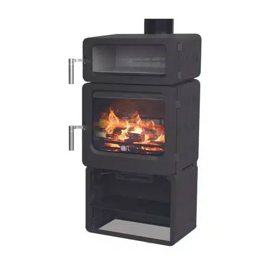 Ekol Baked PumpkinPie Stack Multifuel/Woodburning Stove