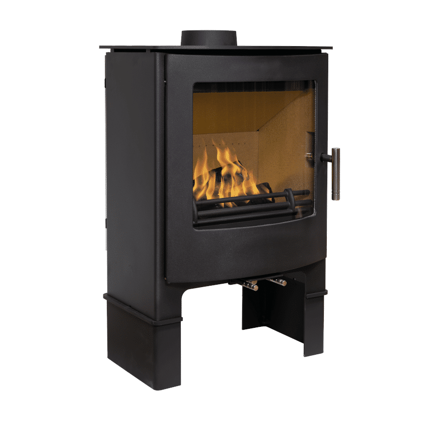 Mendip Churchill 5 SE Dual Control Logstore Woodburning/Multifuel Stove - Image 2