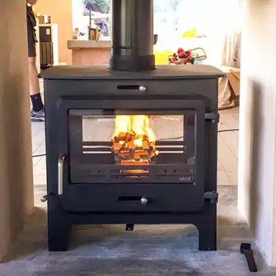 Ekol Clarity Double Sided Multifuel / Woodburning Stove - Image 3