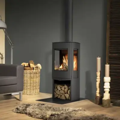 Dik Geurts Folke Freestanding Woodburning Stove