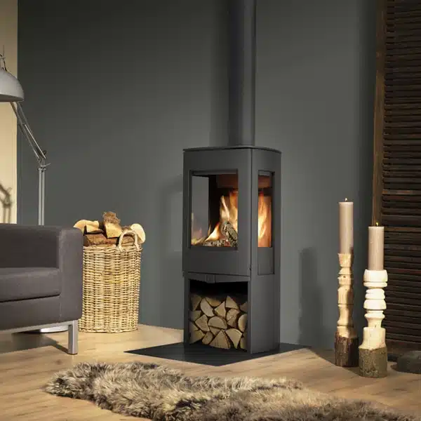 Dik Geurts Folke Freestanding Woodburning Stove