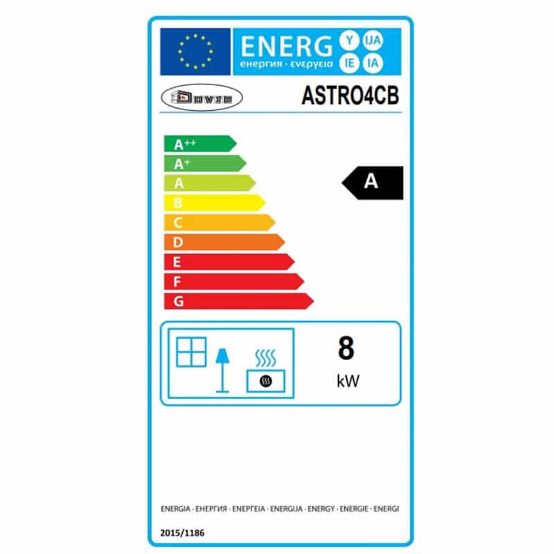 Dovre Astroline 4CB with Pedestal Woodburning Stove - Image 3