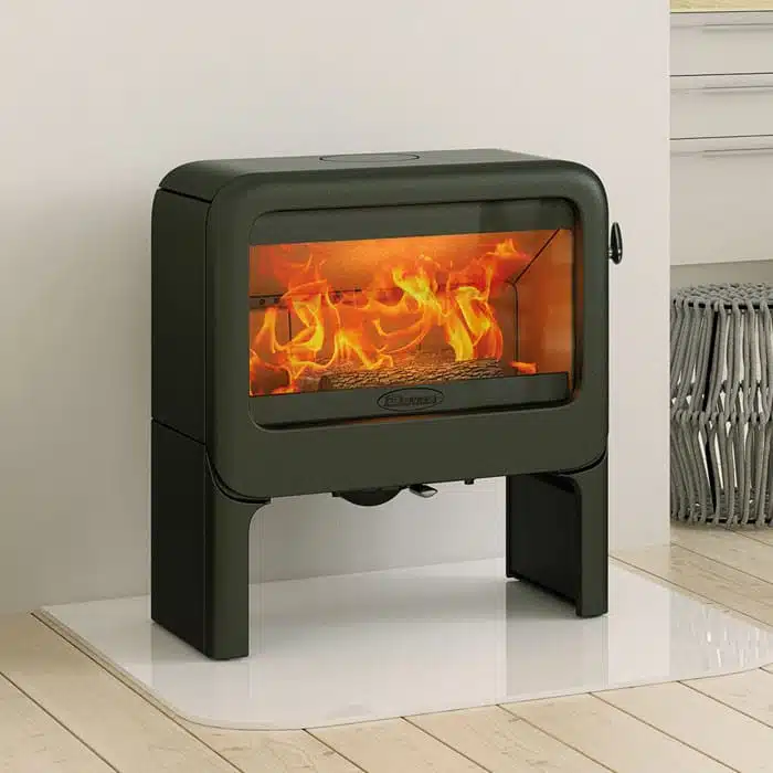 Dovre Rock 500 on Tablet Stand Woodburning Stove - Image 3