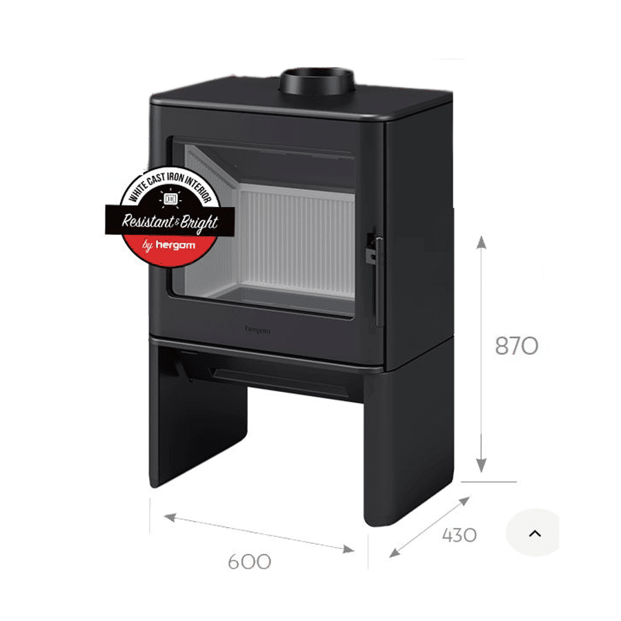 Hergom E40 Woodburning Stove - Image 2