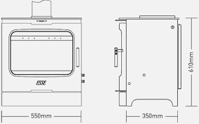 ESSE 775 B Freestanding Woodburning Stove - Image 3
