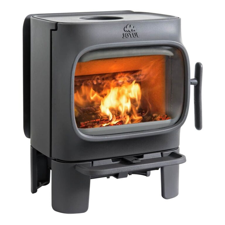 Jotul F105 Woodburner Black With Short Legs - Image 2